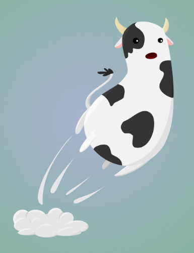 Jumping Cow